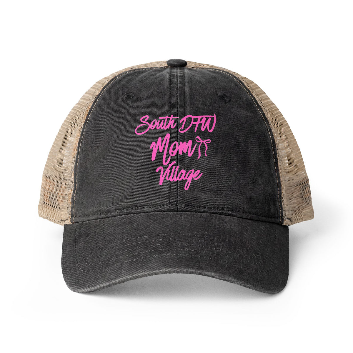 Women's Washed Mesh-Back Cap