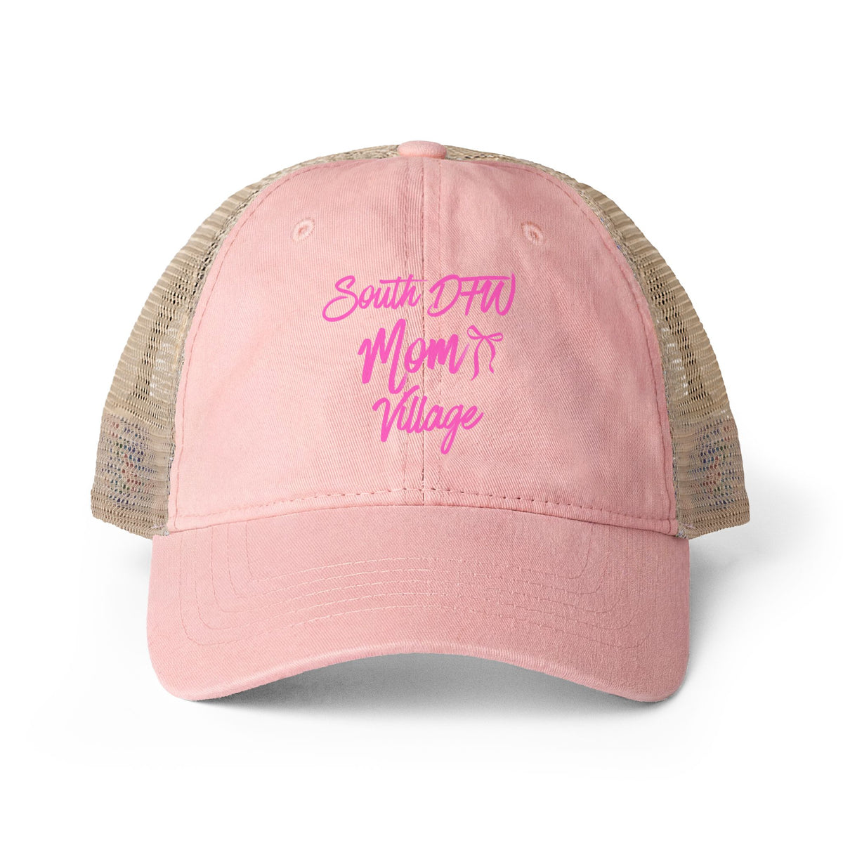 Women's Washed Mesh-Back Cap