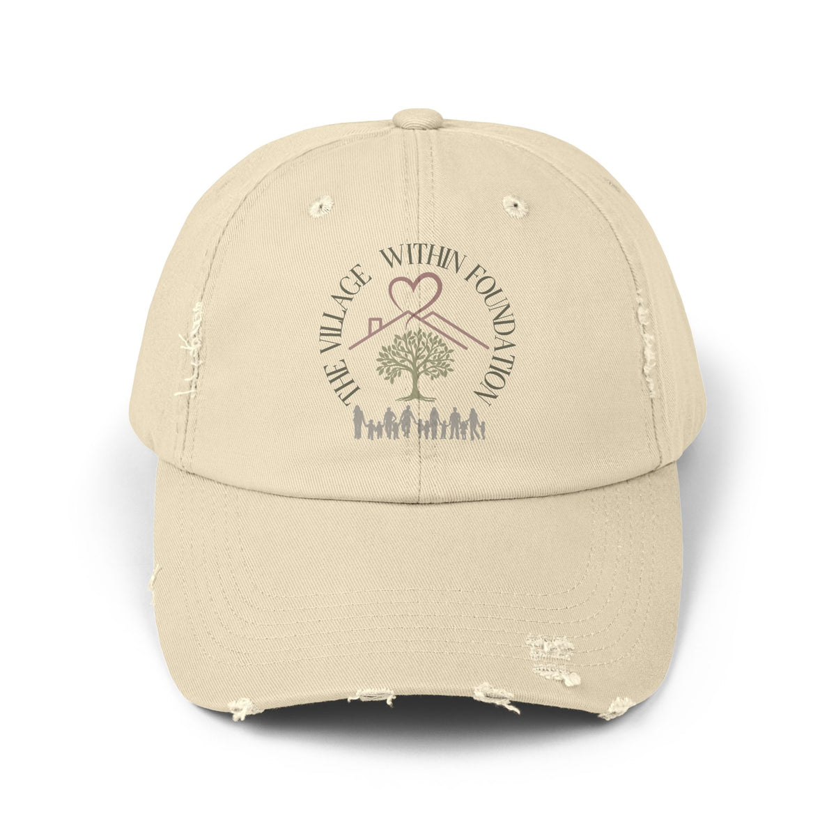 Unisex Distressed Cap