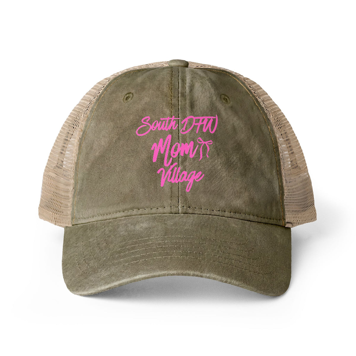 Women's Washed Mesh-Back Cap