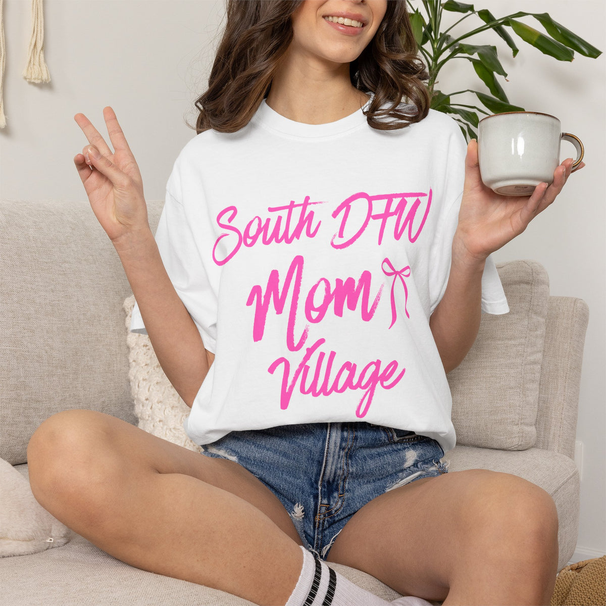 Unisex South DFW Mom Village T-shirt