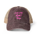 Women's Washed Mesh-Back Cap