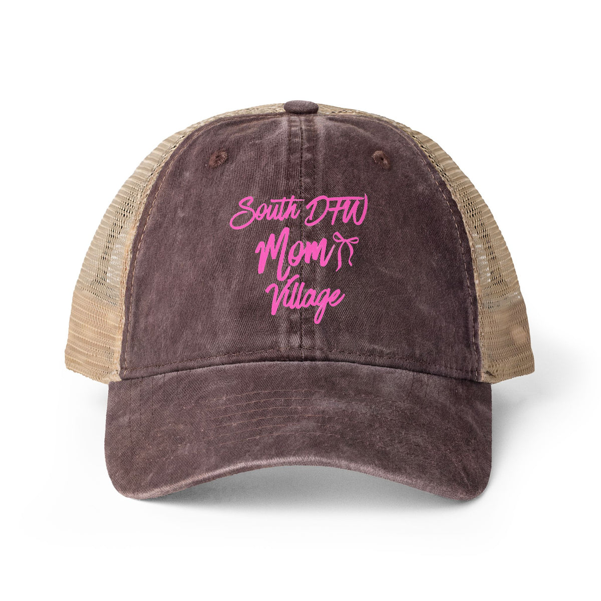Women's Washed Mesh-Back Cap