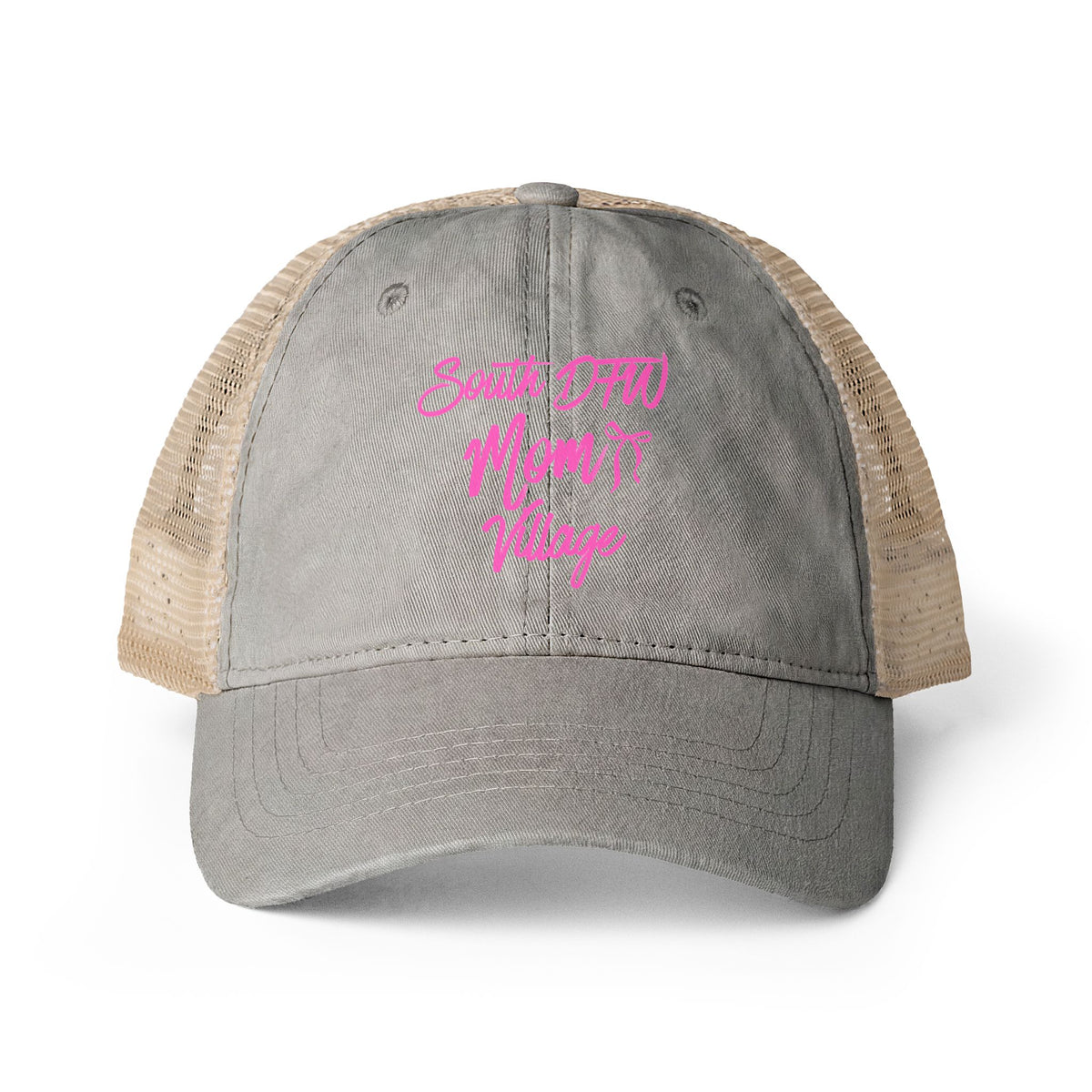 Women's Washed Mesh-Back Cap