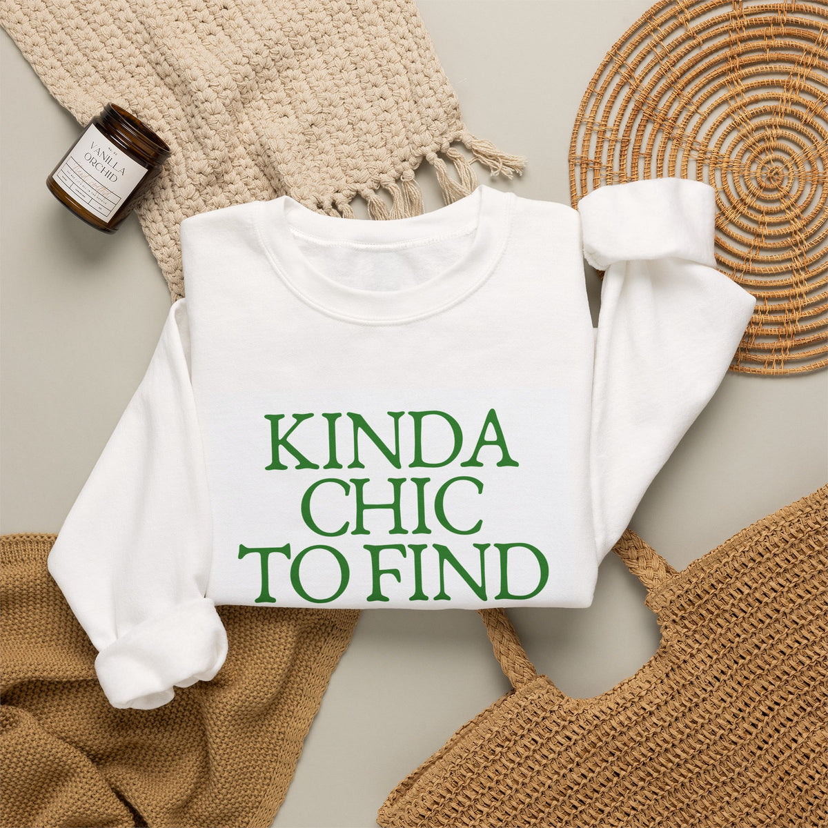 Kinda Chic Crewneck Sweatshirt