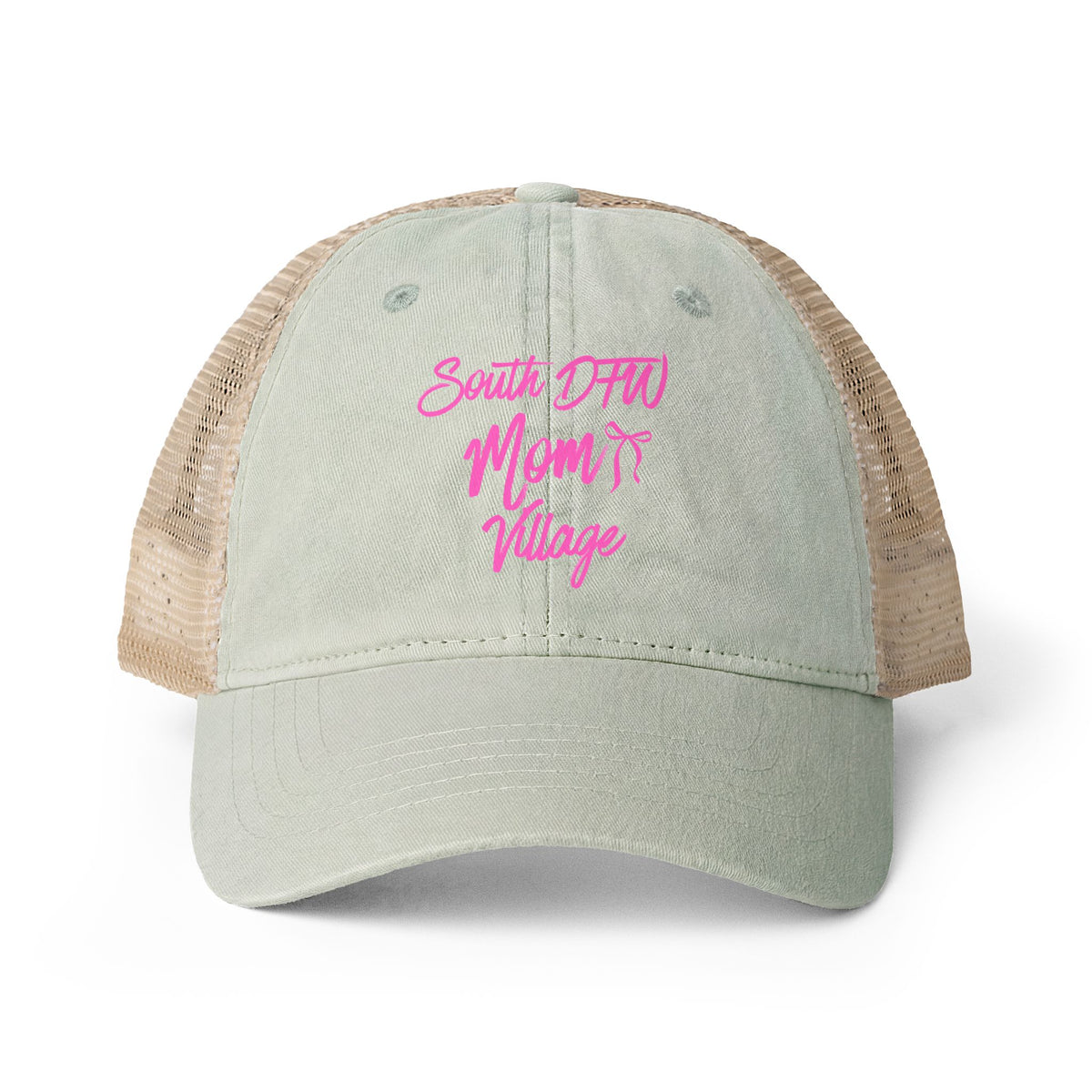 Women's Washed Mesh-Back Cap