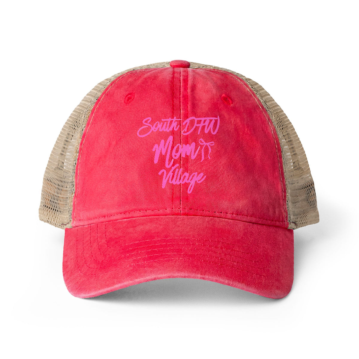Women's Washed Mesh-Back Cap