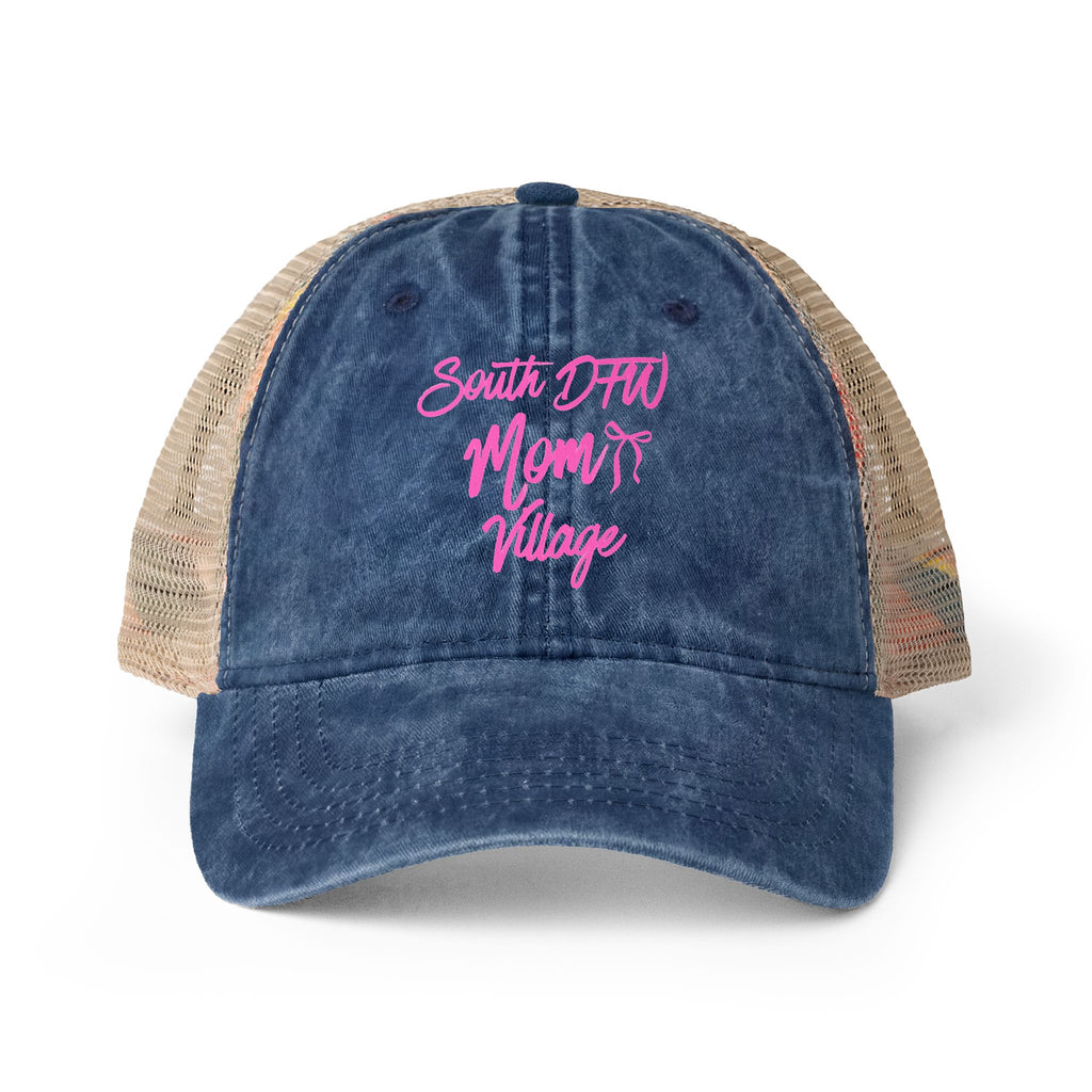 Women's Washed Mesh-Back Cap