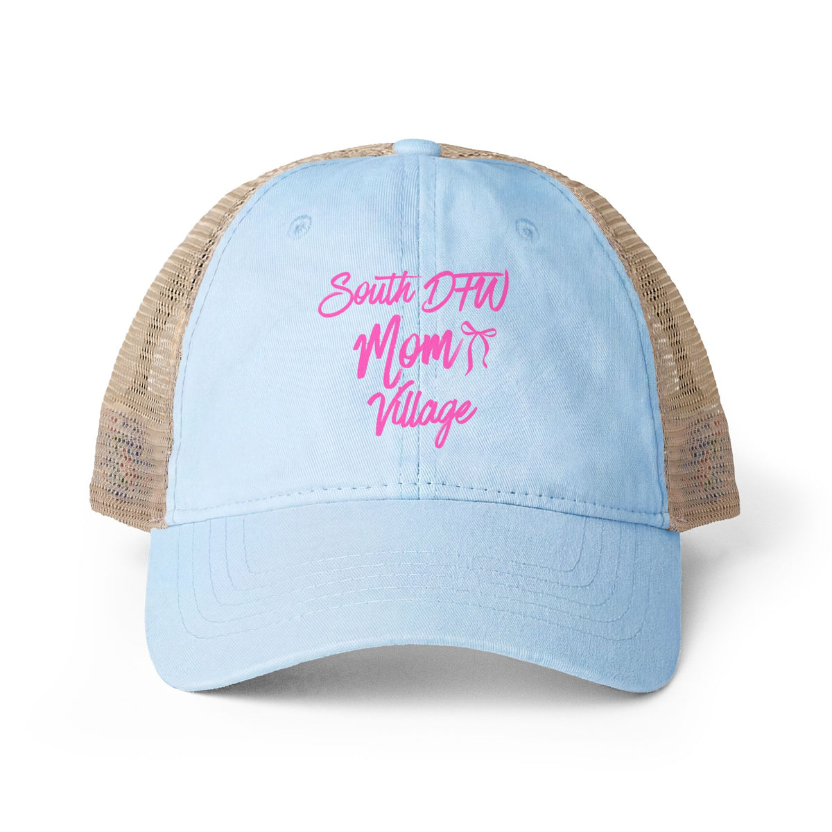 Women's Washed Mesh-Back Cap