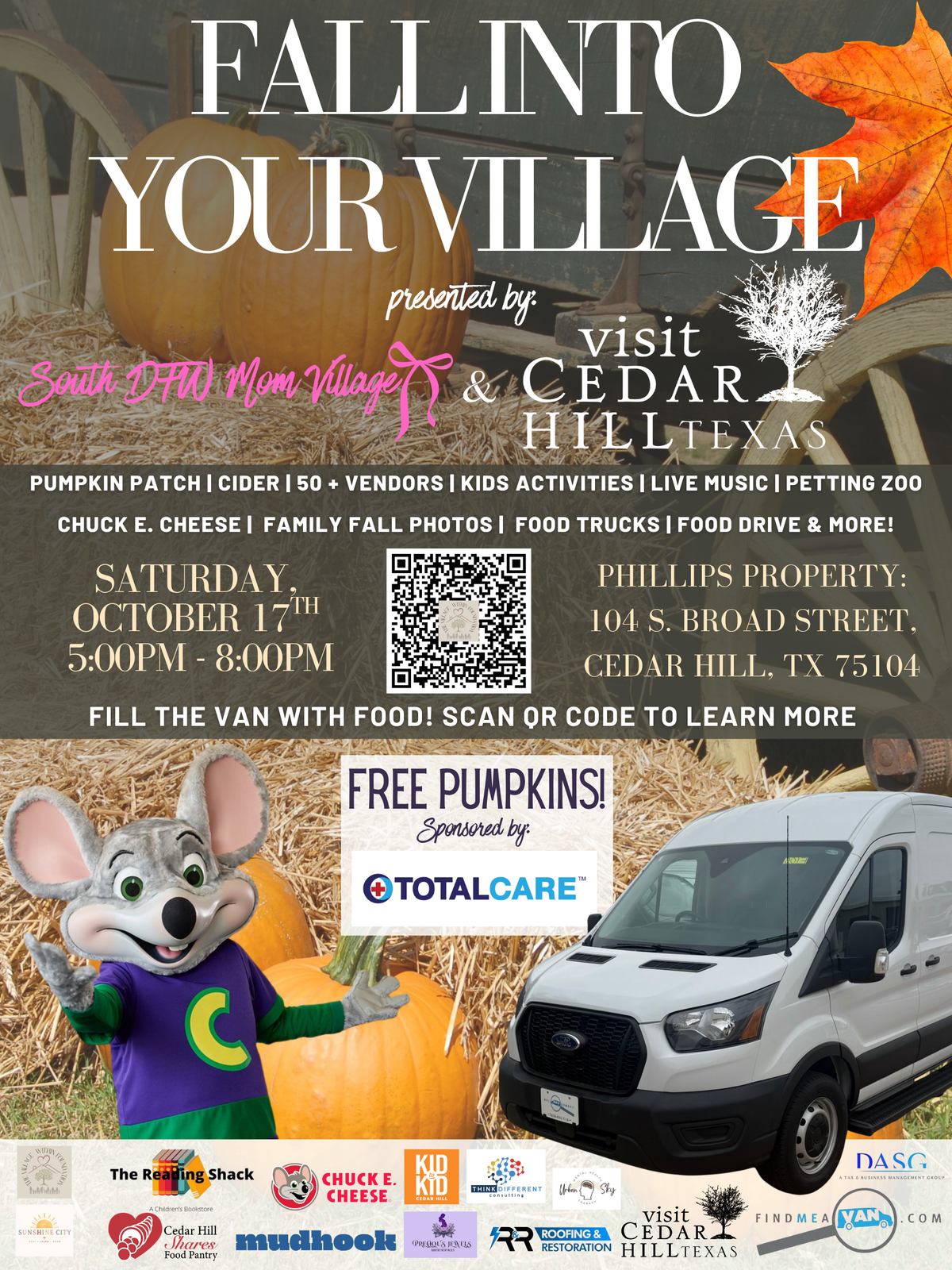 10/17: Fall Into Your Village: Food Truck Fee